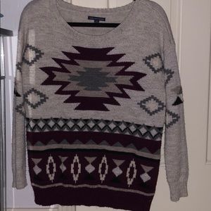 Tribal Print Sweater